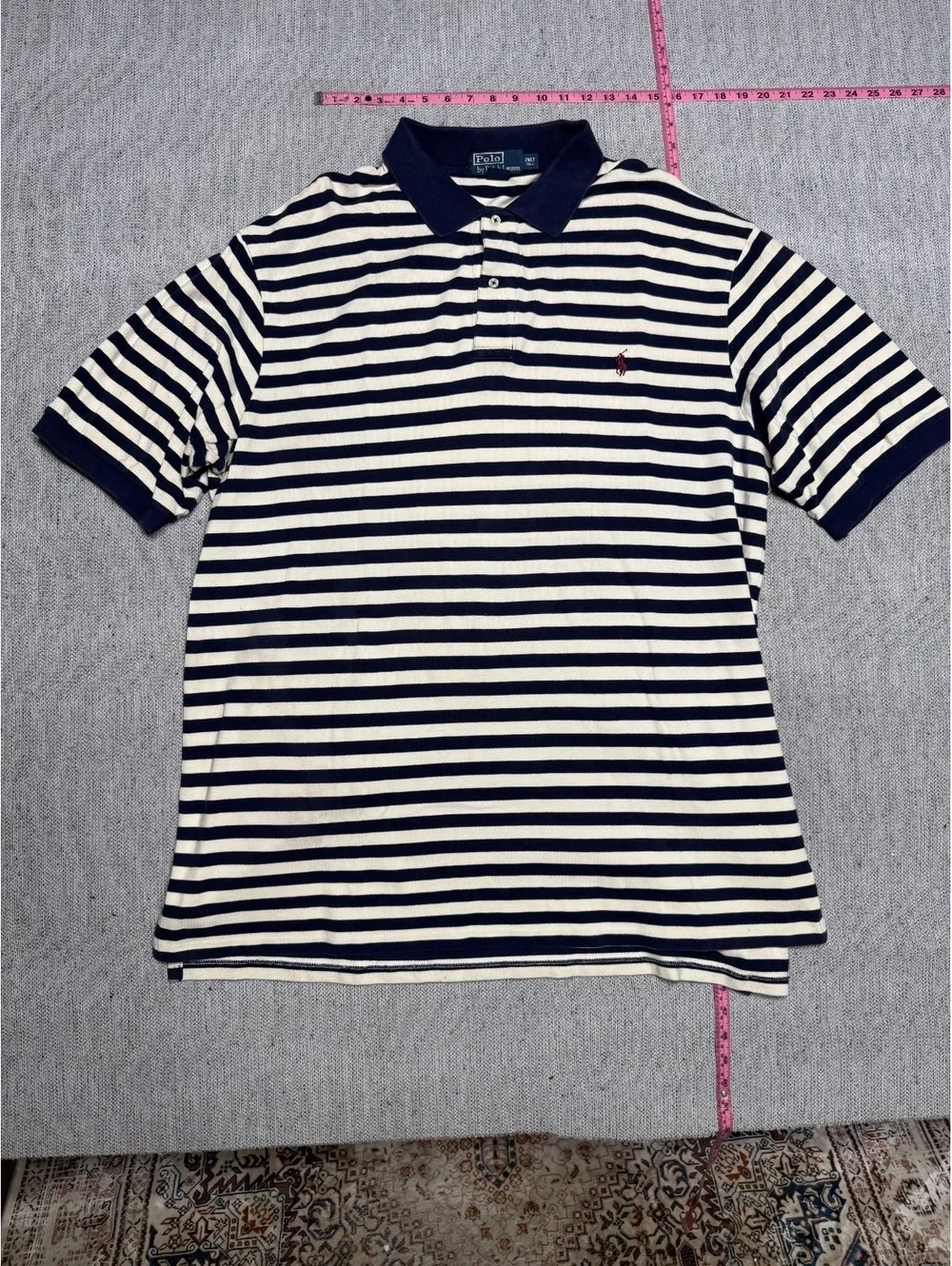 Polo Ralph Lauren Men's Striped Cotton Polo Shirt 2XLT Tall